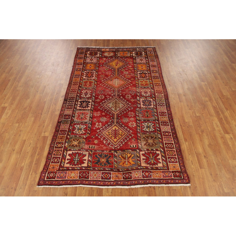 Tapis à motif géométrique traditionnel 5 x 9