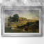 Hagar dans le désert (Hagar dans le désert) - Jean-Baptiste-Camille Corot - reproduction encadrée avec passe-partout et verre - 1835-1785827361-1785827360-1785827365