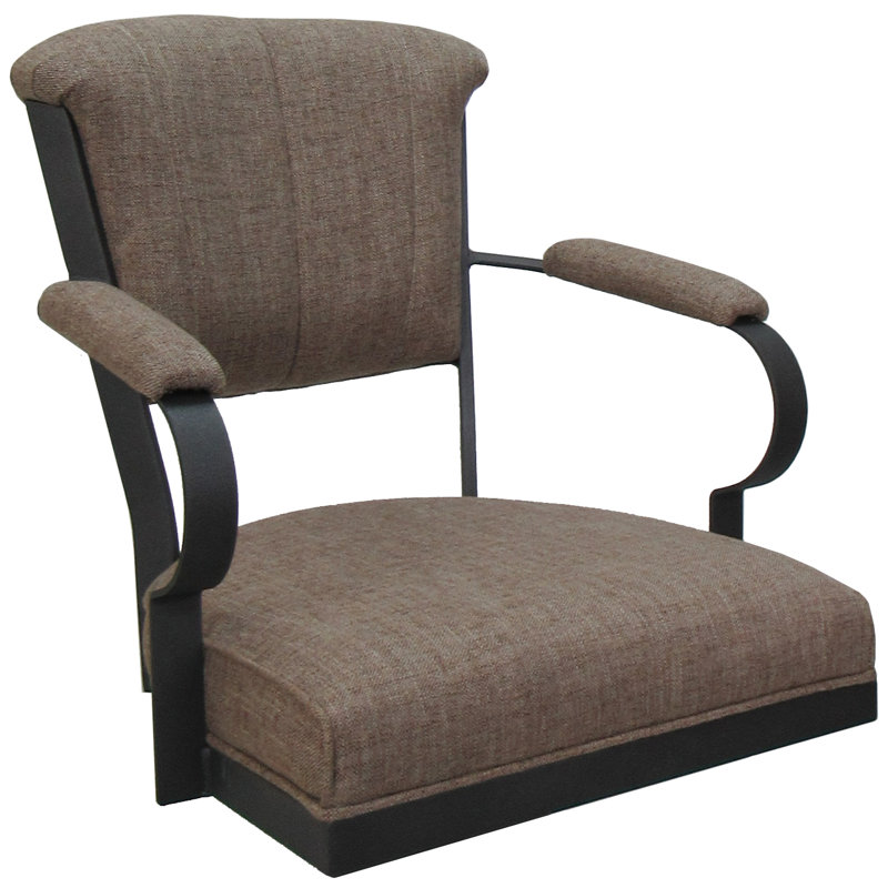 Tabouret très haut 34 po Hallard, Beige/gris