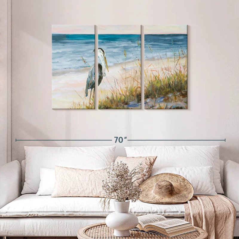 Heron Ocean View, 28" H x 45" W