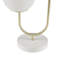 Lampe de table en métal 2 lumières Avinash
