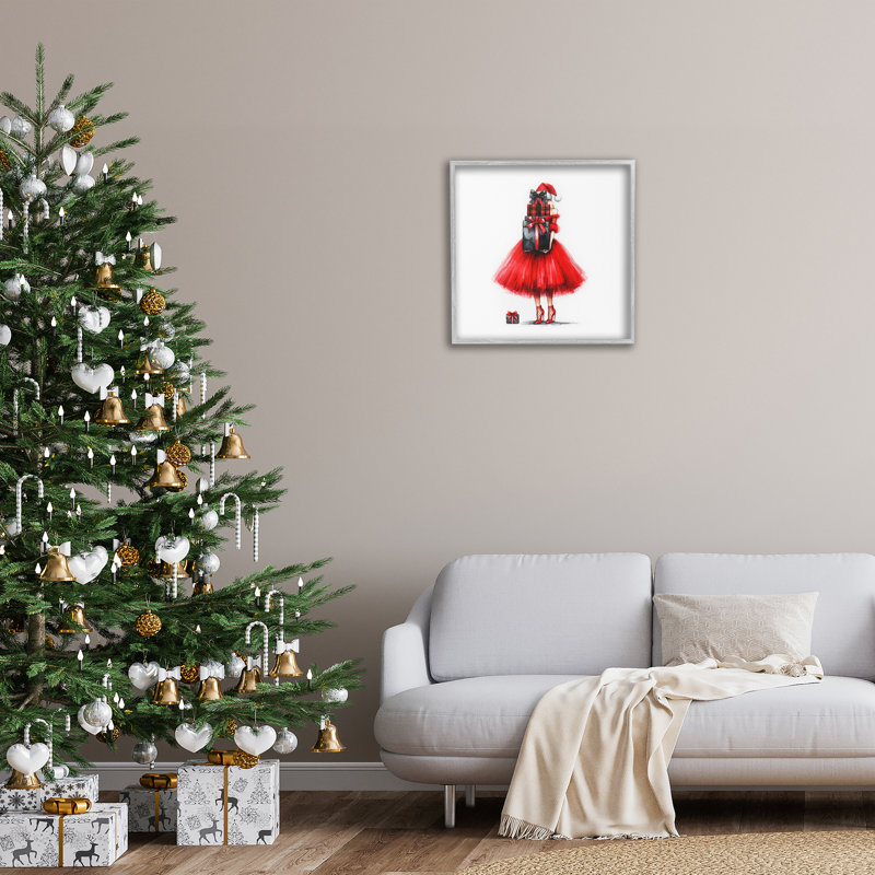 Art de giclée encadrée par Amanda Greenwood, Gris, H 24 po x l 24 po