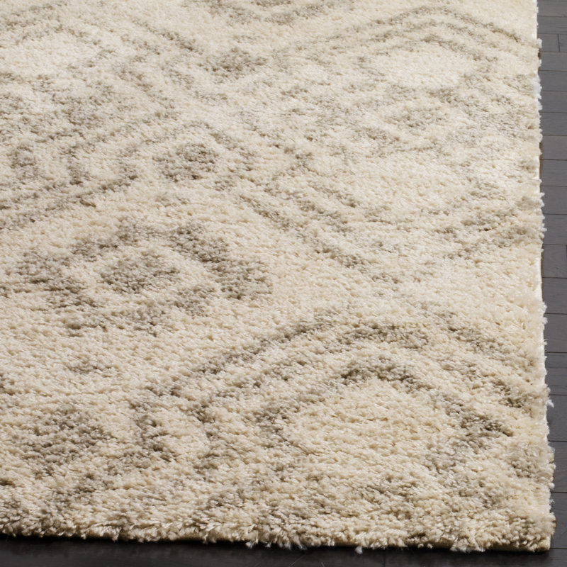 Wenham Geometric Hand Woven Area Rug, Rectangle 201 x 279 cm