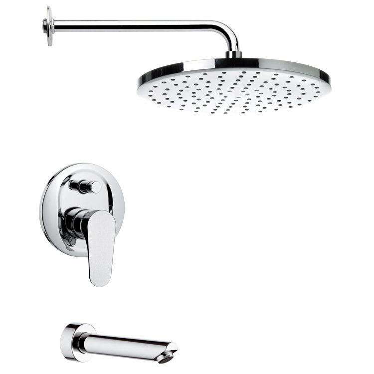 Robinet de baignoire et douche à pression équilibrée Peleo