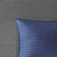 Collection d'édredon et de courtepointe en tissu imprimé imprimé très grand / très grand bleu. 8 pièces. Rayures aquarelle. . Comprend l'édredon, les taies décoratives, les oreillers, la courtepointe et les taies décoratives. Bleu très lavable à la machine. 2 3 Décoratif 1 Facile-119384960-119384961