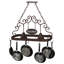 Bon Appetit Handcrafted Hanging Pot Rack