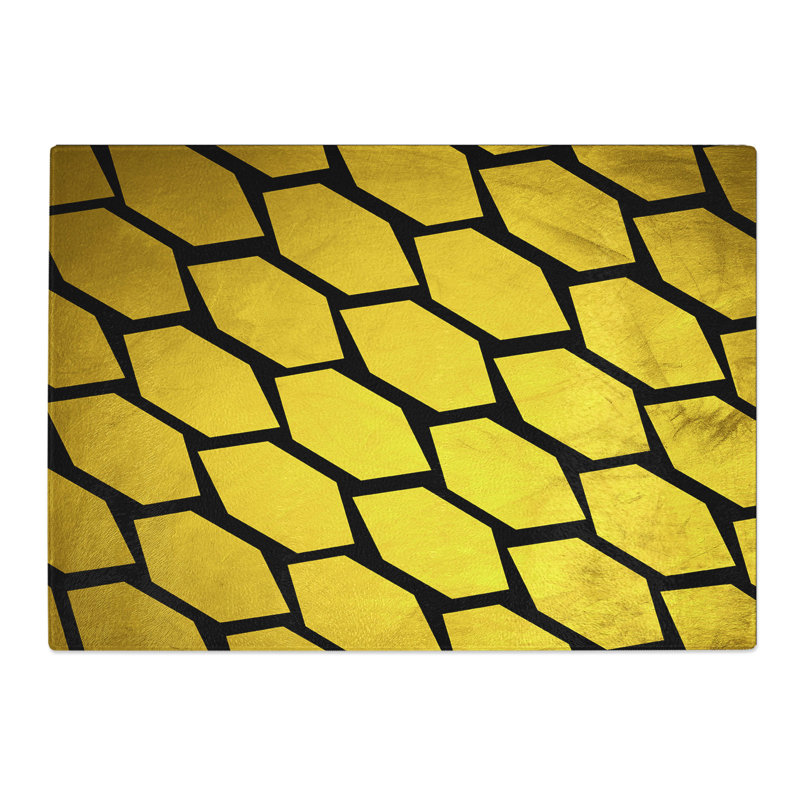 Golden Beehive Chopping Board, 0.4cm H x 28.5cm W x 39cm L