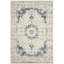 Tapis oriental ivoire et bleu Annette-22734805