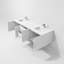Ensemble de meuble-lavabo double mural 72 "Geneva-87286014-112899421