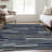 Premium Machine Washable Prisco Navy Rug-152730475