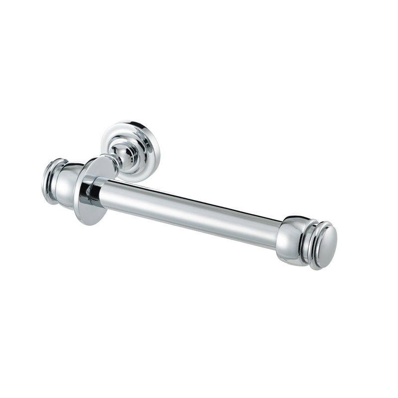 Spare Wall-Mount Toilet Paper Holder, Polished Chrome