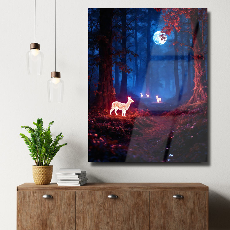 Art mural Enchanted Forest, H 20 po x l 16 po