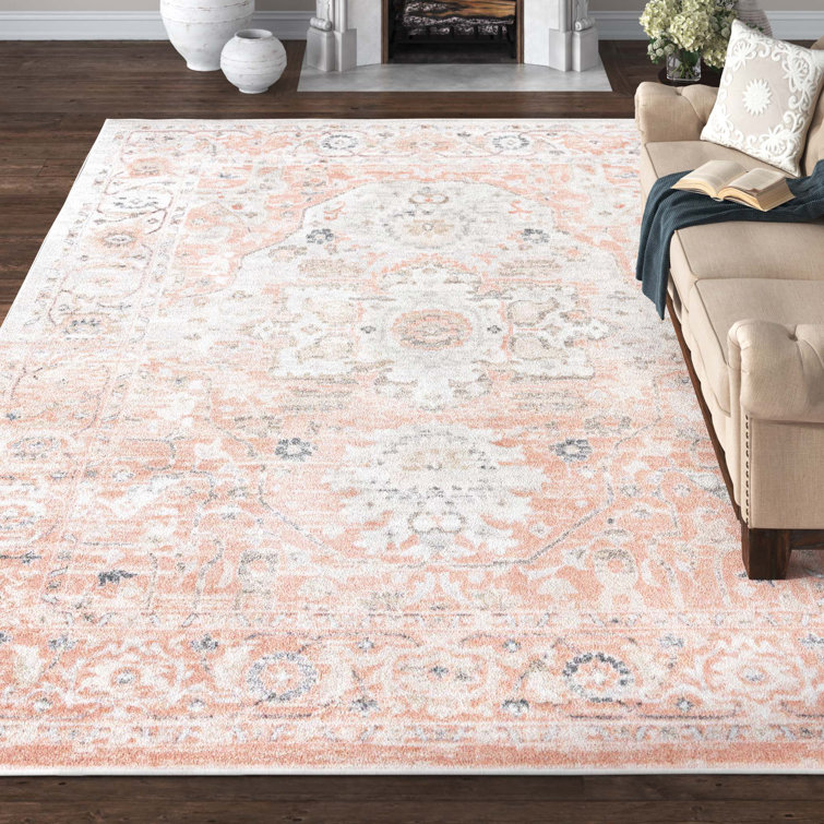 Tallula Oriental Rose Pink Rug