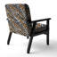 Fauteuil d'appoint rembourré Zebra And Leopard