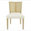 Ensemble de 2 chaises en rotin sans accoudoirs-1409587996