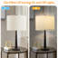 Lampe de table USB en métal Britta