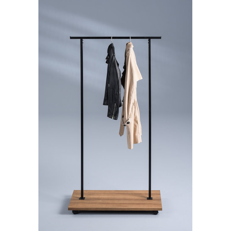 Haderslev 80 cm Rolling Clothes Rack