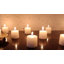 Bougie votive non parfumée