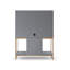 Gunver Metal Base Secretary Desk-212392650-212392649