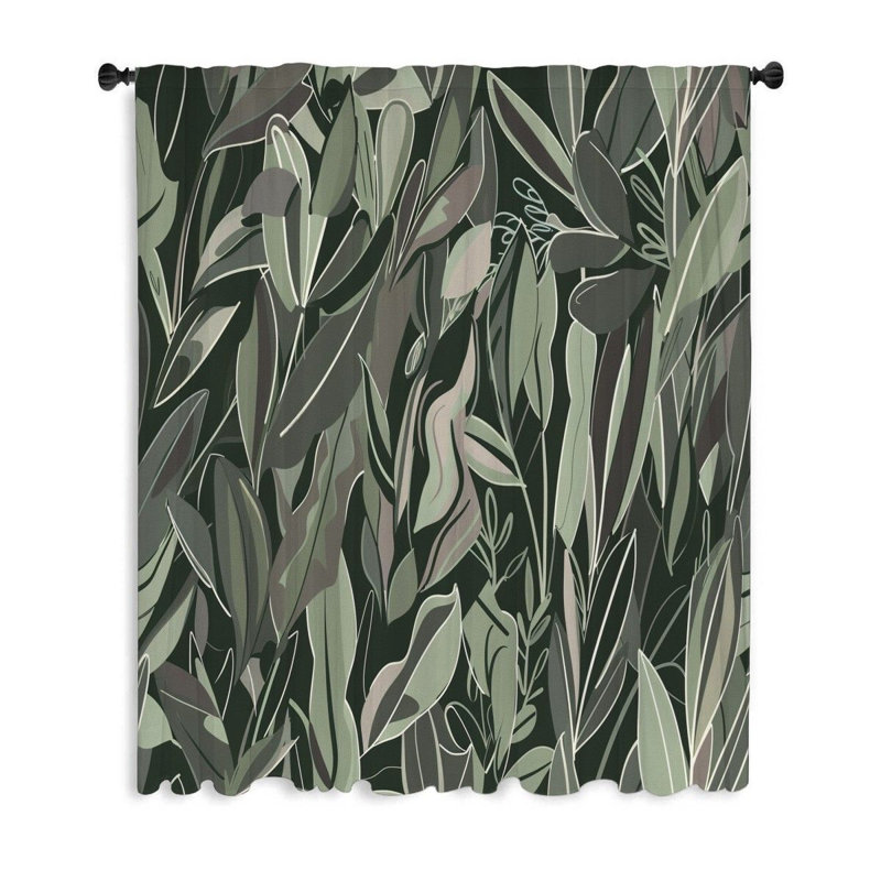 Hareth Sheer Curtain, 50" W x 84" L