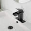 Robinet pour salle de bain à poignée simple à arc simple avec drain et bonde Waterfall-87342355