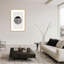 Abstract Minimalist Round by  - Picture Frame Painting on Paper-131292185-131292186-131292187