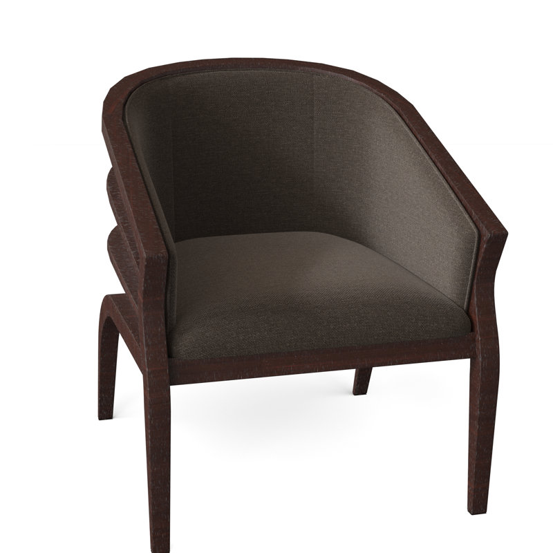 Lynnhaven Armchair, Espresso, Linen (3155 72)