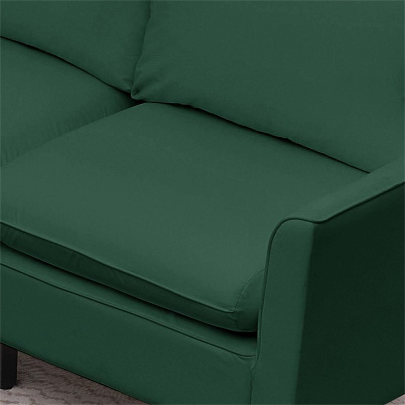 Causeuse rembourrée en cuir à motif de pattes de chat avec support ergonomique, conception respirante et utilisation intérieure polyvalente.