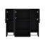 Armoire à pharmacie murale de 35 po x 28 po, armoire avec miroir, tablette ouverte, unité latérale et porte-serviette, rangement en miroir au-dessus de la toilette