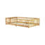 Lit simple au sol, clôture, petits espaces de vie, transition vers un espace de couchage personnel, lit en bois d'hévéa avec structure en bois, idéal pour jouer et dormir dans une plateforme à 7 lattes restreintes-1692758737
