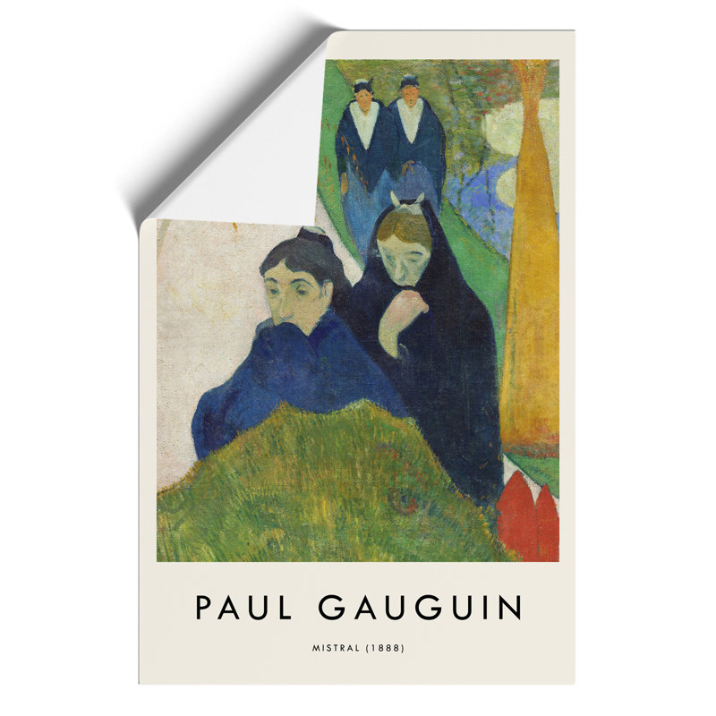 Mistral Print by Paul Gauguin - Frameless Print, 42cm H x 30cm W x 0.1cm D