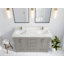Ensemble de meuble-lavabo double 60 po Esin-78618847-89875216