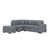 Velours gris foncé est en rupture de stock