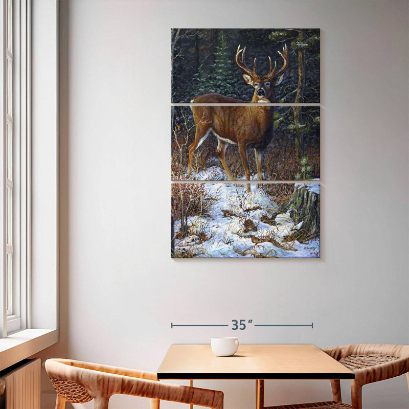 Brampt Last Light - Whitetail, 65" H x 42" W