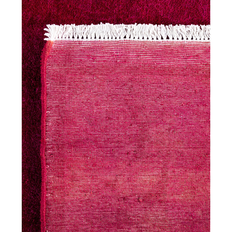 Overdyed One-of-a-Kind 8' 2" X 10' 6" Hand Knotted Area Rug