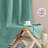 Grommet Room Darkening Linen Textured Curtain-607110988-607110984