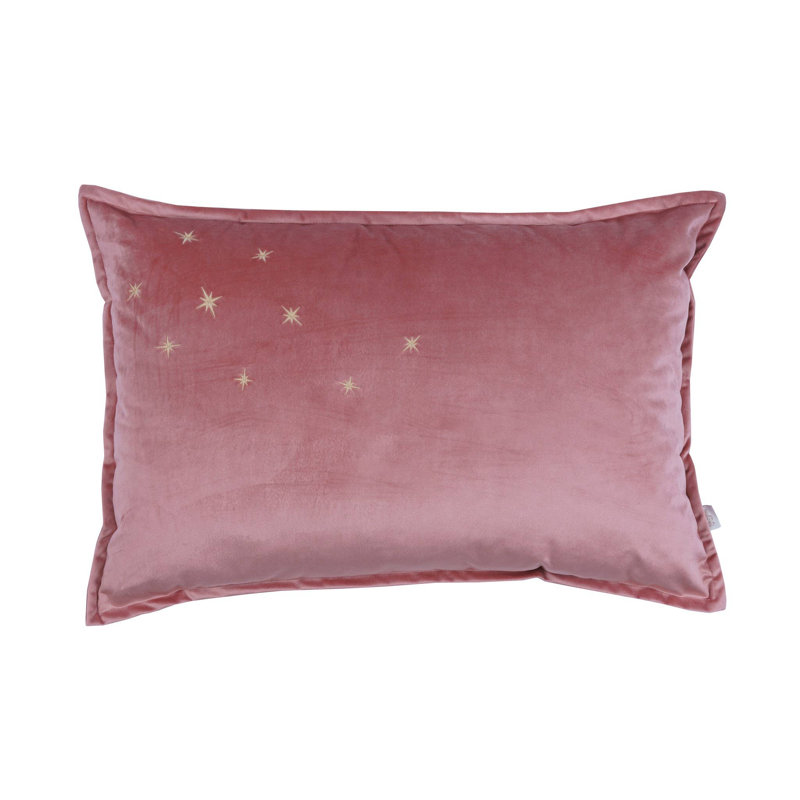 Square Euro Cushion, Blush Rose