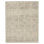 Retro Trace Abstract Area Rug in Gray/Silver/White