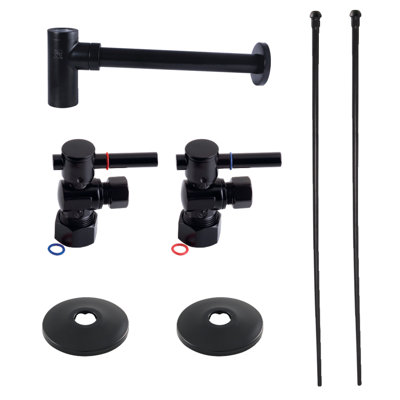 Kingston Brass Trimscape Modern Plumbing Supply Kit Combo