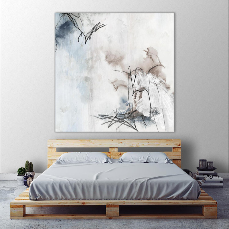 " Leda And The Swan ", 72" H x 72" W x 1.5" D
