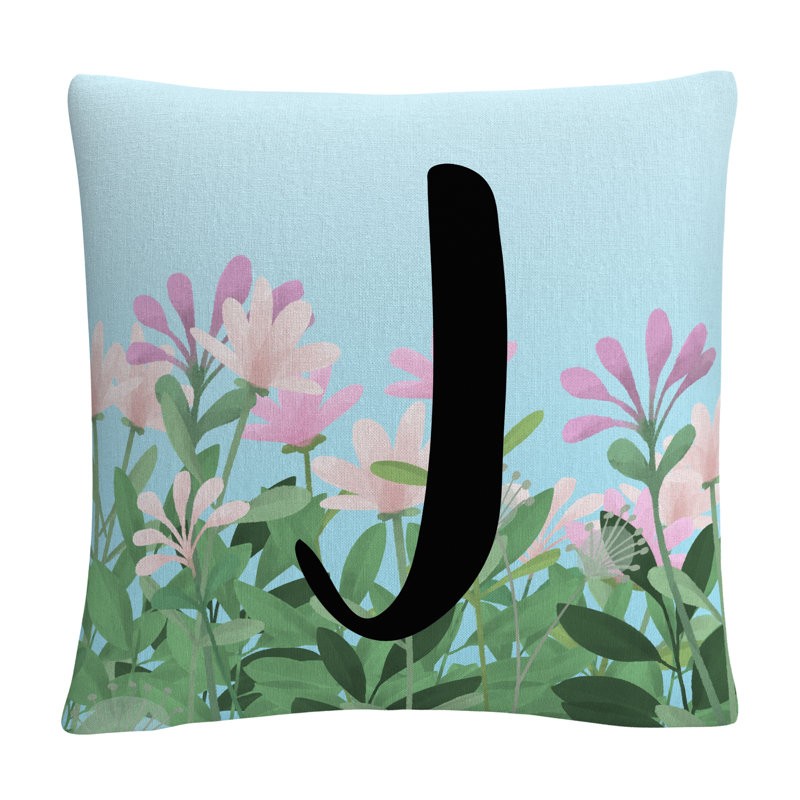 Coussin ABC, J