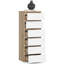Sridivith 6 -Drawer Console