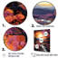 Volcano Volcanic Glow III sur impression sur toile-97040308-97040309