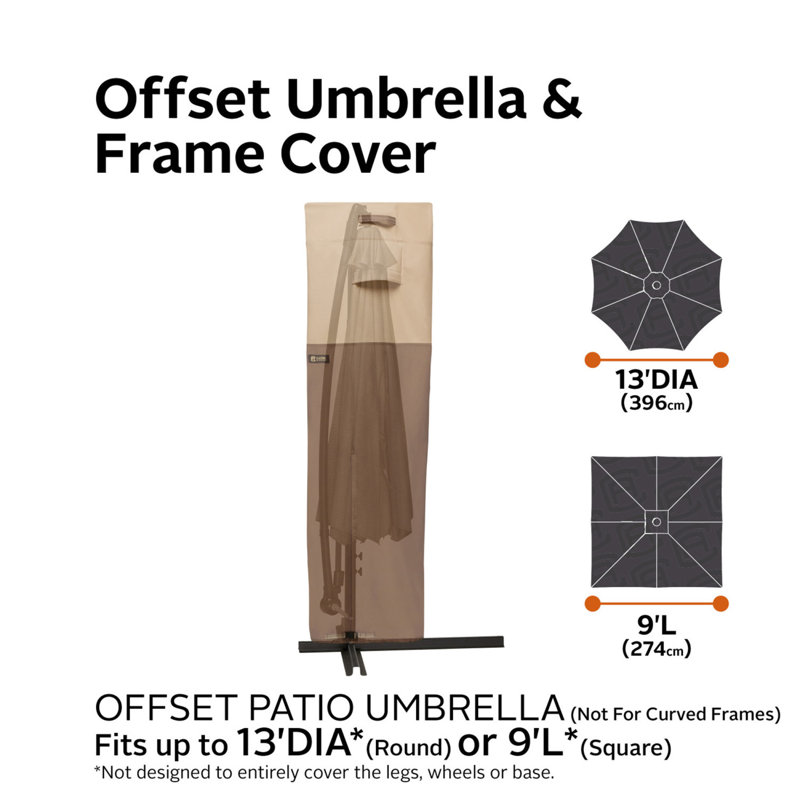 Housse pour parasol de terrasse Veranda Best Offset