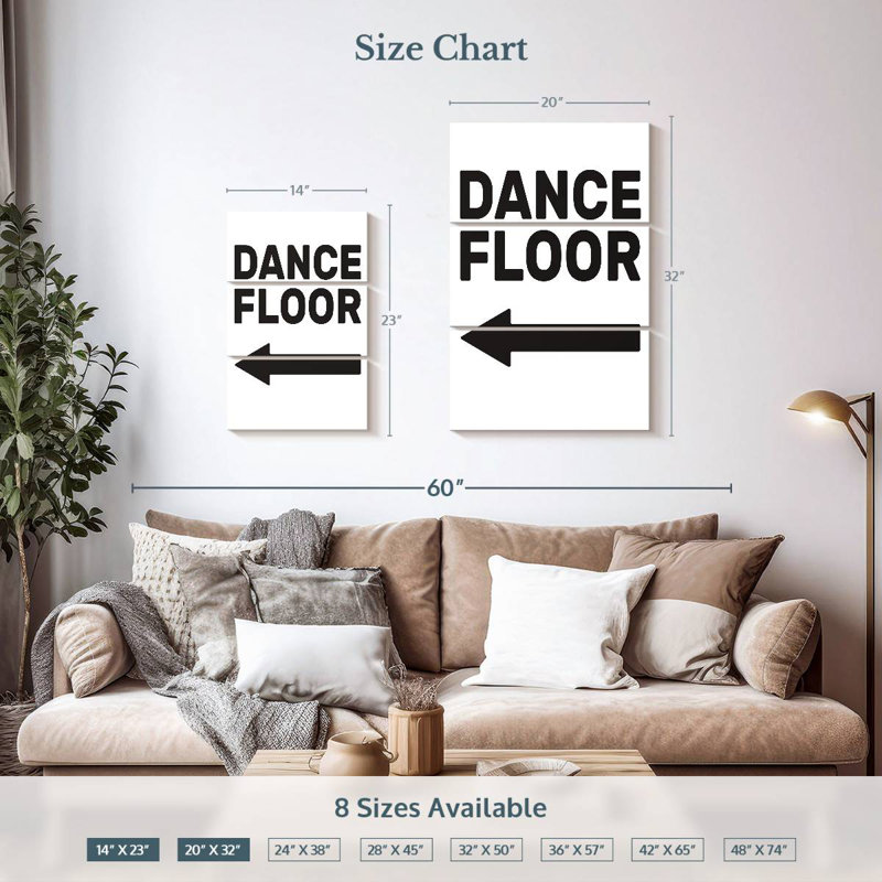 Tergel Dance Floor - Left, 32" H x 20" W