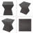16 Outdoor Wicker End Table