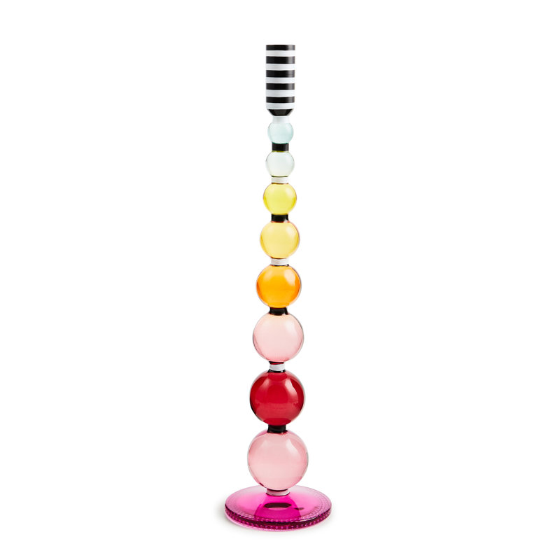 Fairy Tale Large Glass Candlestick