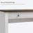 Fluted Home Office Desk Storage, 54" Modern Executive Desk with Charging Station, Wooden Computer Writing Desk with File Cabinet & Drawers for Study, Living Room-139565890