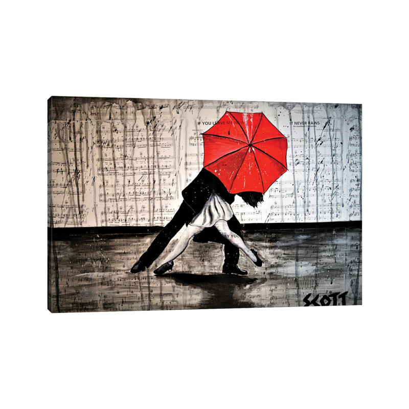 Dance by - Toile tendue, H 8 po x l 12 po x P 0,75 po