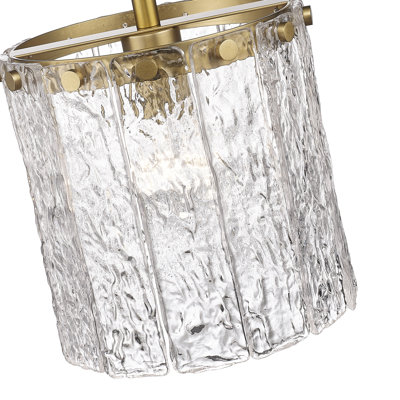 Luminaire suspendu tambour 1 lumière Artis